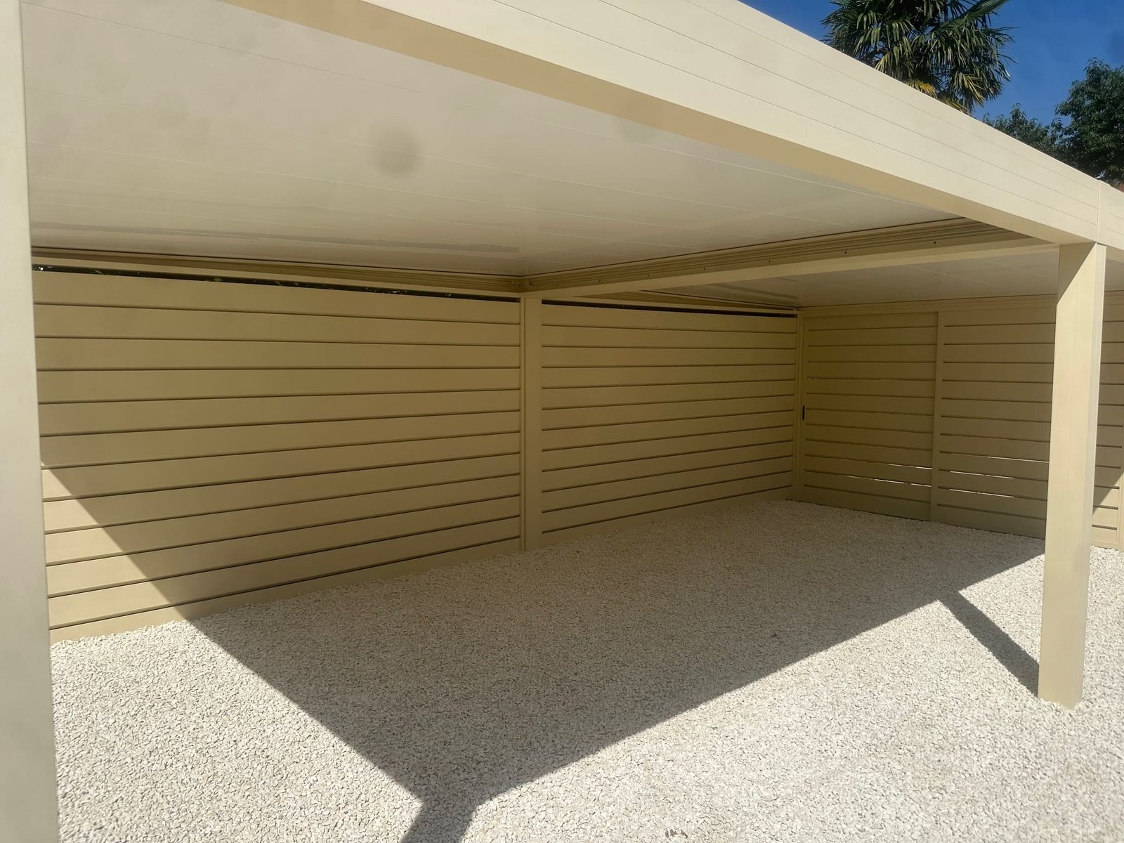 Carport autoportant