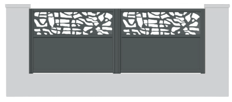 Emplacement motif horizontal