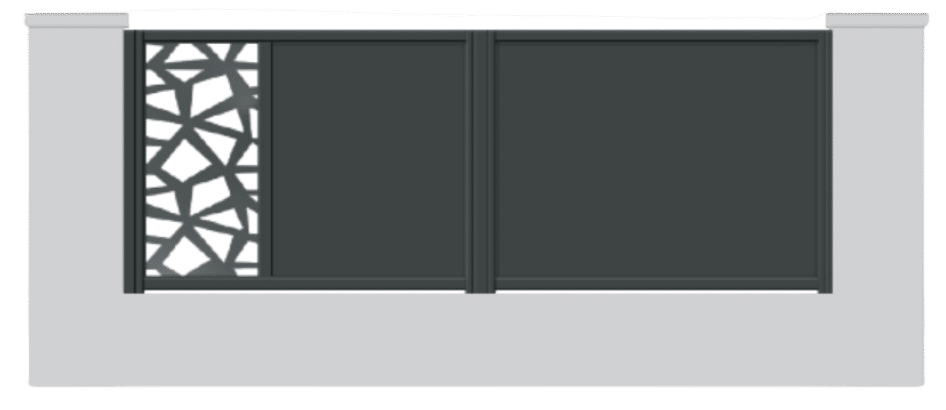 Emplacement motif vertical
