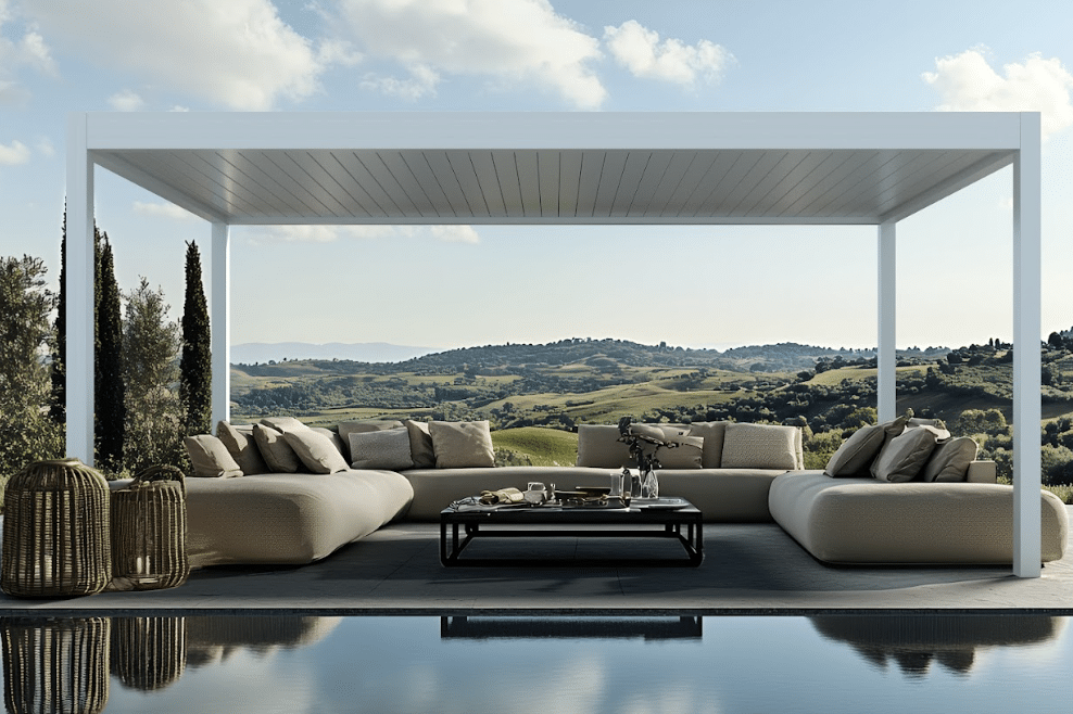 Pergola autoportée