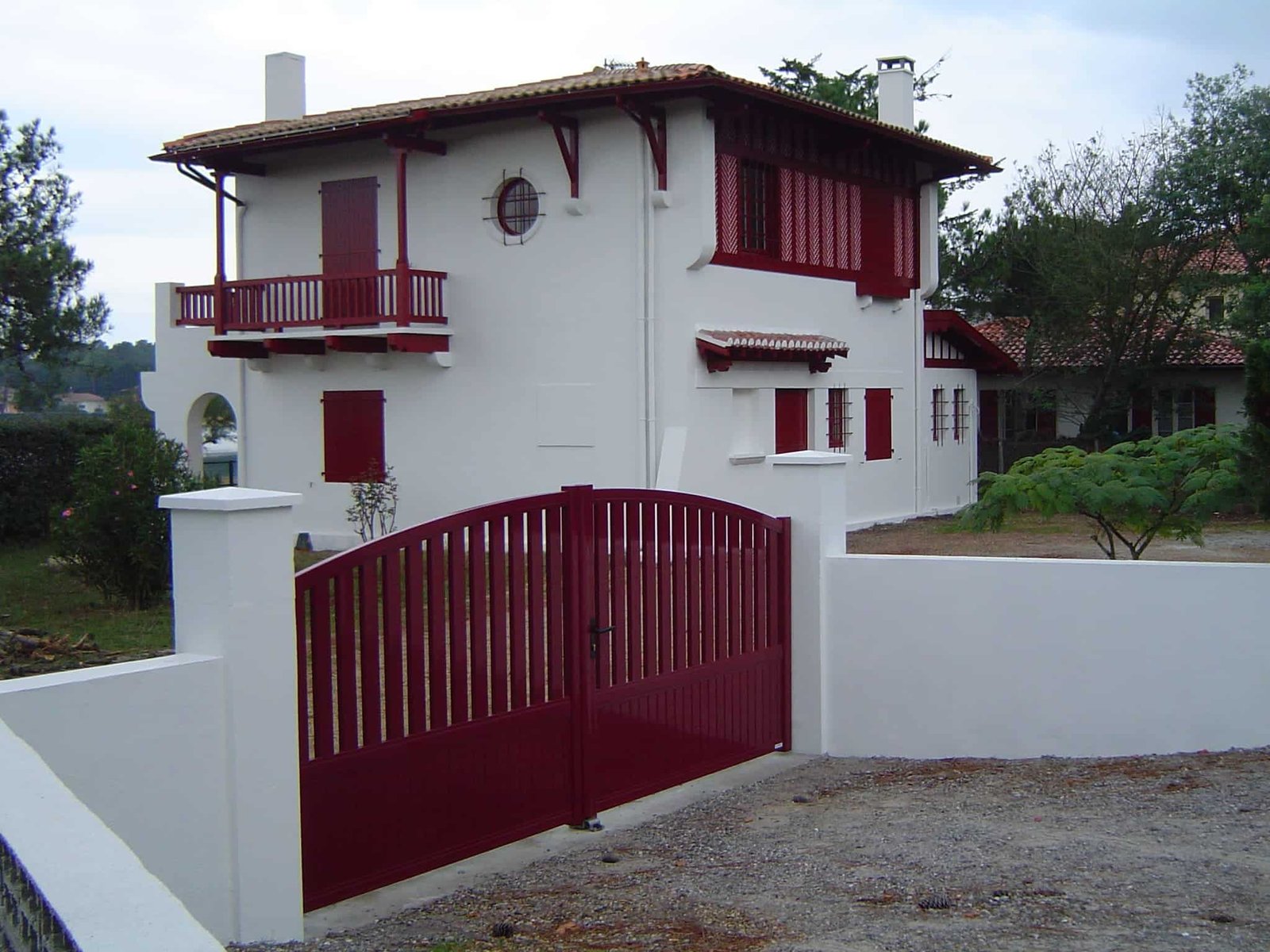 portail semi plein
